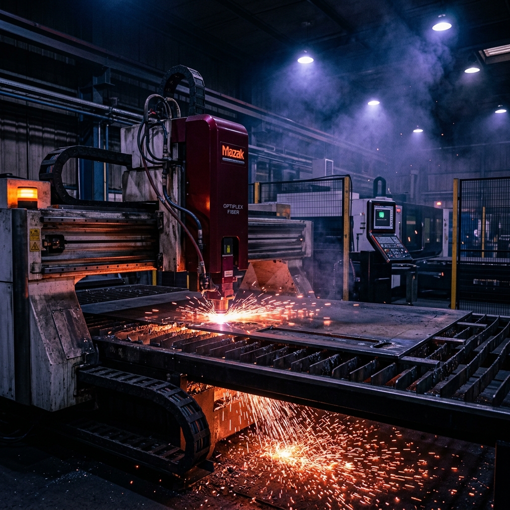 Corte láser CNC MetalTech Ingeniería Láser
